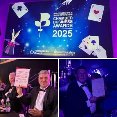 The House Surveyors Highly Commended for Hereford and Worcester Chamber of Commerce Micro Business of the Year award 2025
